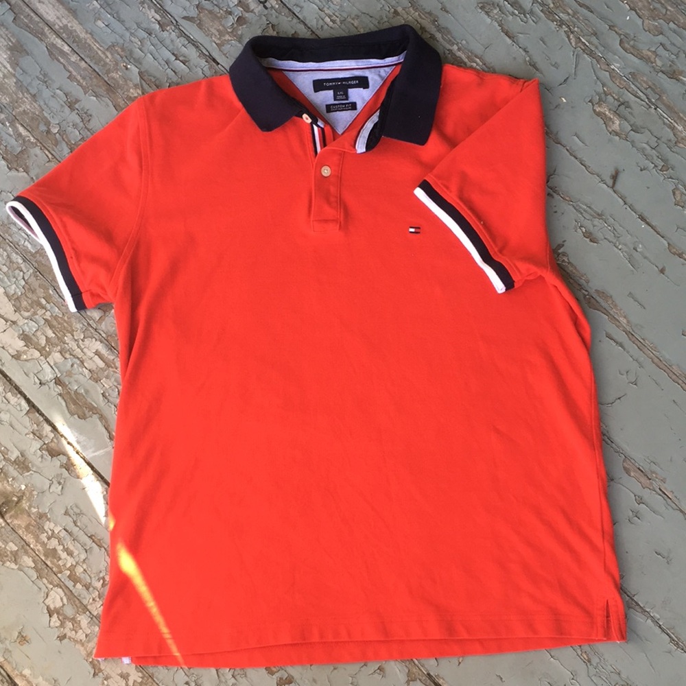 Tommy Hilfiger red polo - Picture 4 of 6